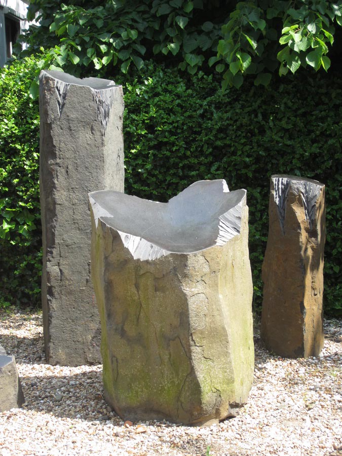 A cluster of stars 2, 2017, basalt.