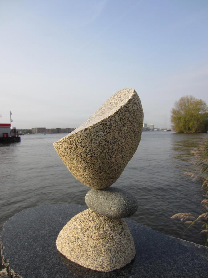 Moonshine, 2018, granite, 30 x 15 x 60 cm.